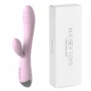 Vibromasseur point G en silicone, élégance et puissance, collection intime